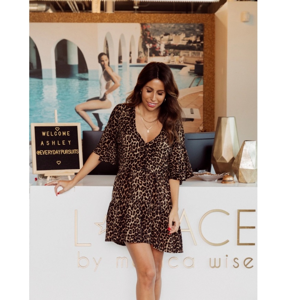 Faithfull The Brand Fresa Mini Dress Leopard